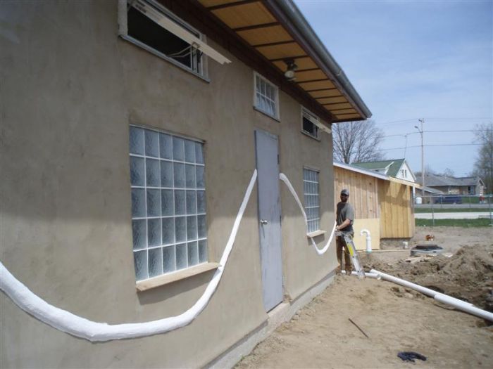 Bamboo soffit